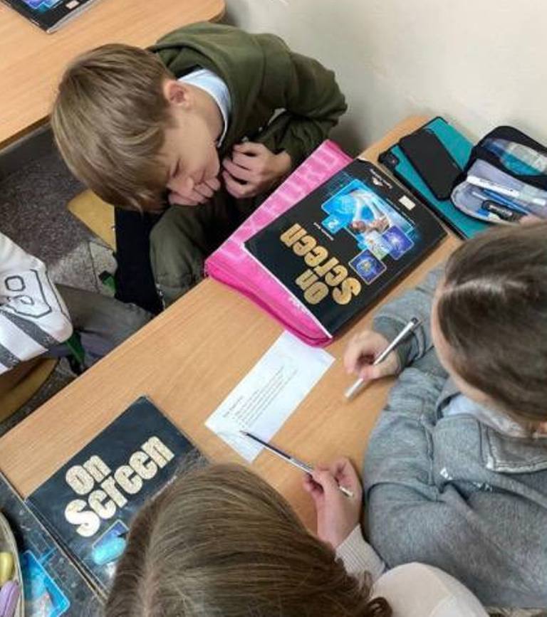 Урок англійської мови в Тернопільській спеціалізованій школі №7 з  поглибленим вивченням іноземних мов 