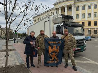 ТНПУ долучився до благодійної передачі рефрижератора військовим ЗСУ
