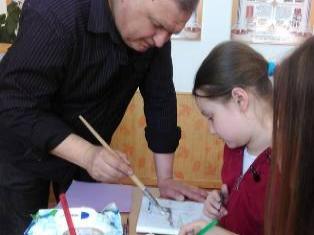 Серію майстер-класів провів   факультет мистецтв ТНПУ ім.В.Гнатюка для  школярів Тернополя (ФОТО)