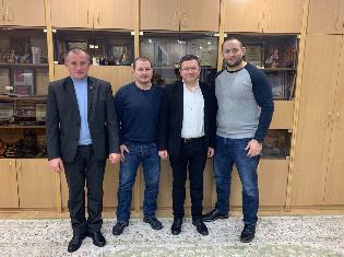 Відбулася зустріч ректора ТНПУ з магістрантом – призером чемпіонатів світу і Європи з греко-римської боротьби (ФОТО)