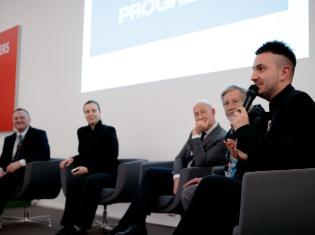 Асистент кафедри теорії і практики перекладу ТНПУ виступив модератором на Берлінському міжнародному кінофестивалі (ФОТО)