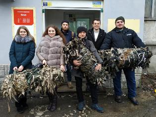 Сітки для 57-ої окремої мотопіхотної бригади імені кошового отамана Костя Гордієнка виготовили на історичному факультеті ТНПУ (ФОТО)