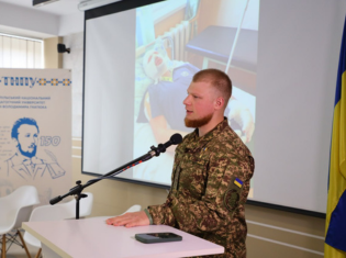В ТНПУ відбулася зустріч із Владиславом Стоцьким — Героєм України.
