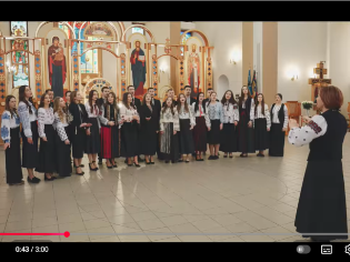 Музичний дарунок від Хорової капели ТНПУ «Освіта» - нова колядка (ВІДЕО)