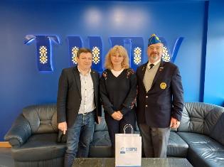 Ректор ТНПУ Богдан Буяк зустрівся з Національним Ад'ютантом Асоціації Українсько-Американських Ветеранів (Ukrainian American Veterans) Марком ДАЦКІВСЬКИМ  (ФОТО)