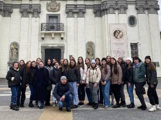 Студенти хіміко-біологічного факультету ТНПУ   відвідали Тернопільський катедральний собор (ФОТО)