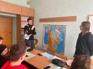 Перші кроки у професії викладача: магістрантка Марта Кусяк пройшла науково-педагогічну практику на кафедрі географії ТНПУ (ФОТО)