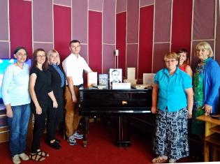 Працівники ТНПУ ім.В.Гнатюка взяли участь у заході, присвяченому 100-річчю від дня народження Василя Сухомлинського (ФОТО)