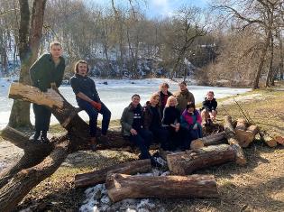 Фізматівці ТНПУ на толоці у Маліївцях (ФОТО)