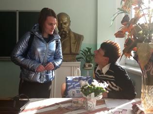 Студенти ТНПУ ім.В.Гнатюка зустрілися з поетесою, від творів якої перехоплює подих (ФОТО)