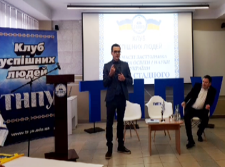 Студенти ТНПУ поспілкувалися з заступником Міністра освіти і науки Єгором Стадним