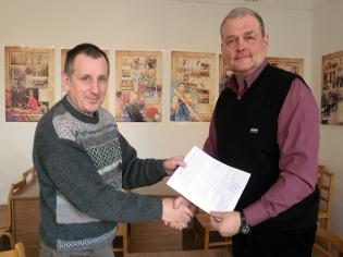 Підписана угода про співпрацю між «ГО Федерація легкої атлетики Тернопільської області» та творчою науковою лабораторією «СОКРАТ» ТНПУ ім.В.Гнатюка (ФОТО)