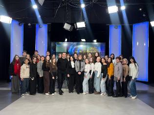 Фаховий лекторій для студентів спеціальності «Журналістика» ТНПУ від медійників регіонального телеканалу «Галичина» (ФОТО)