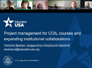 Тренінг із впровадження моделі спільного міжнародного онлайн-навчання (COIL) для працівниць ТНПУ (ФОТО)