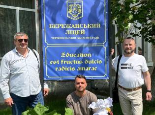 Партнерство задля розвитку: ТНПУ та Бережанський ліцей Тернопільської обласної ради об'єднують зусилля в науці та освіті (ФОТО)
