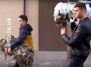 Історичний факультет ТНПУ ім.В.Гнатюка передав на передову 7 маскувальних сіток (ВІДЕО) (ФОТО)