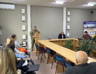 У ТНПУ відбулася зустріч із військовим Віталієм Скасківом