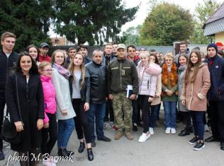 Студенти-історики відвідали 80-ту окрему десантно-штурмову бригаду у Львові