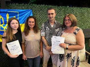 Викладачка ТНПУ Оксана Довгань та її студентка Василина Шинкаренко - учасниці програми міжнародної академічної мобільності  у м.Анталія (Туреччина) (ФОТО)
