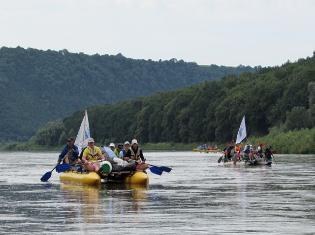 Навчально-тренувальний сплав студентів ТНПУ ім.В.Гнатюка (ФОТО)
