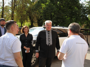 Міністр закордонних справ Андрій Сибіга відвідав ТНПУ