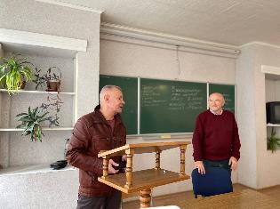 Студенти-журналісти ТНПУ зустрілися із тернопільським журналістом Сергієм Сінкевичем