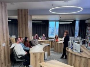 Представники ТНПУ відвідали Луцький національний технічний університет з метою ознайомлення з організацією та функціонуванням системи електронного документообігу, а також із матеріально-технічною базою університету