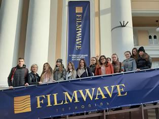 Студенти-журналісти з ТНПУ побували на  IV Міжнародному кінофорумі «FILMWAVE» (ФОТО)