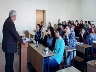 Професор Ф.Г.Турченко прочитав лекцію для студентів-істориків ТНПУ ім.В.Гнатюка