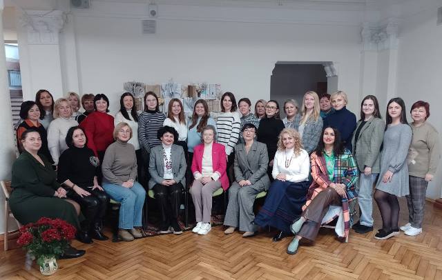 Із вдячними слухачами