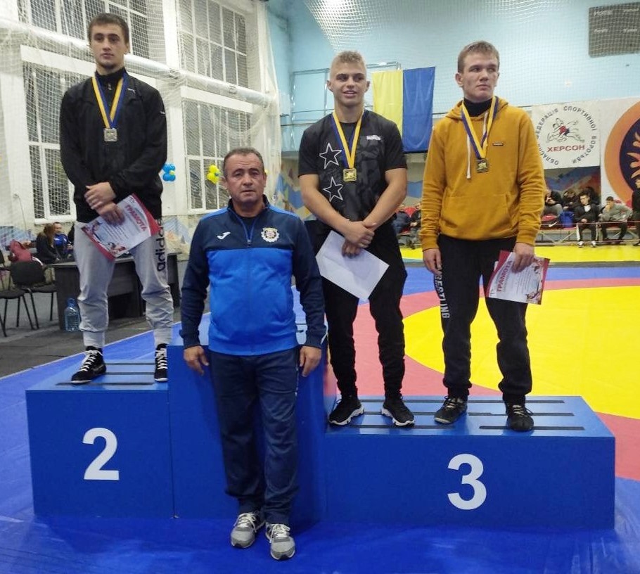 Андрій Антонюк-бронзовий призер турніру (крайній справа)